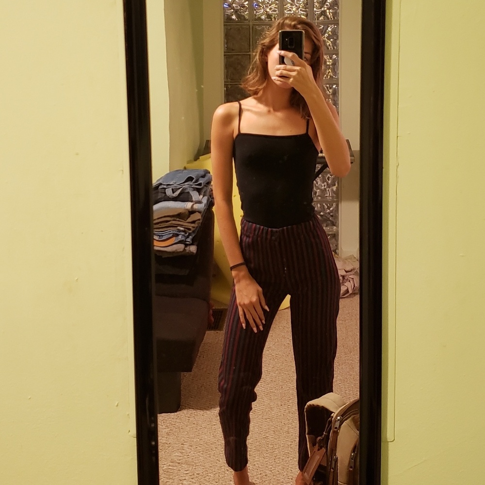 Brandy Melville striped tildens